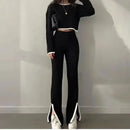 Curvies Cozy Wide-Leg Set
